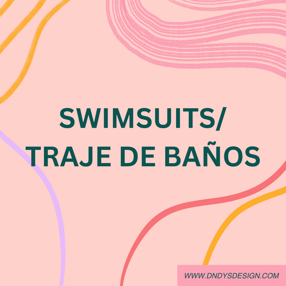 SWIMSUITS/TRAJE DE BAÑOS