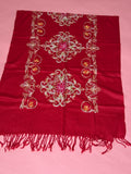 Red Pashmina