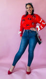 Red Sweater w Bow