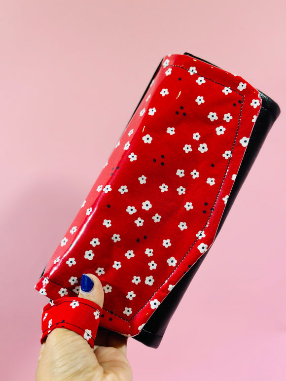 Red Flowers Wallet