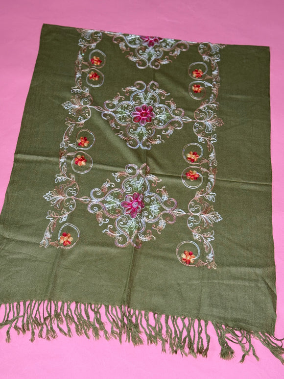 Green Pashmina