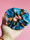 Diferentes estilos de tela en scrunchies 1