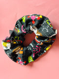 Diferentes estilos de tela en scrunchies 1