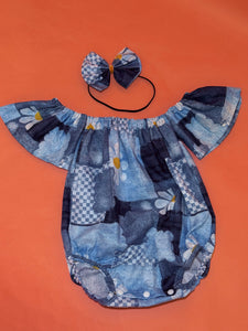 Denim Daisy Baby Girl Dress