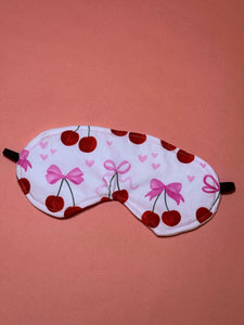 Sweetheart Cherries Sleep Mask