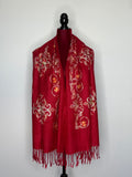Red Pashmina