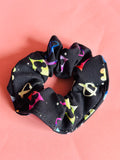 Diferentes estilos de tela en scrunchies 1