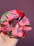 Diferentes estilos de tela en scrunchies 2