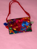Red Flowers Crossbody
